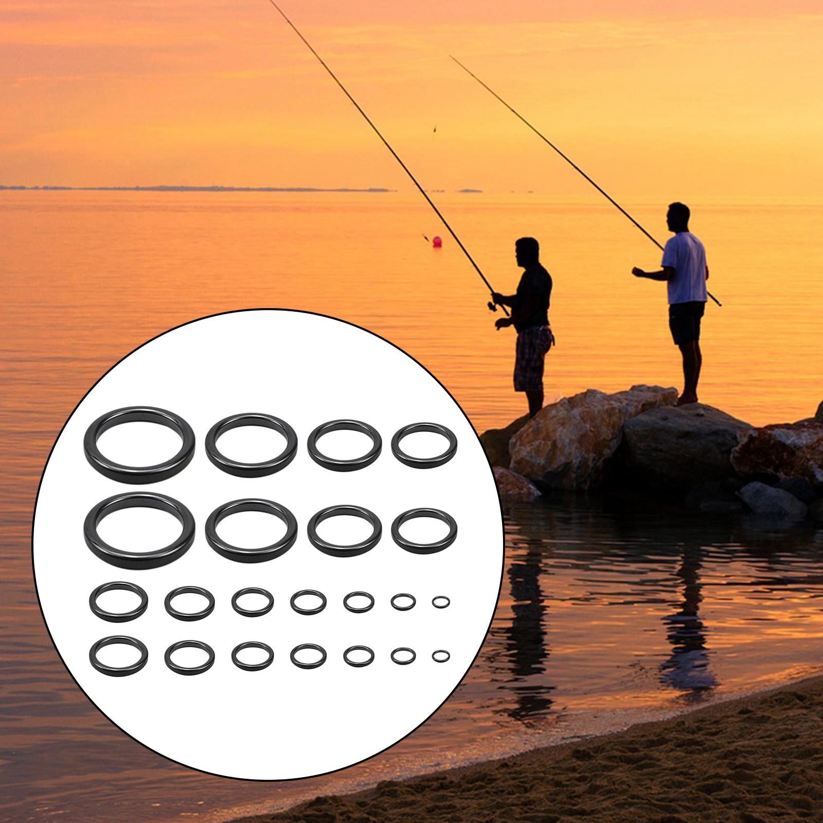 Fishing Rod Tip Replacement - Kit di riparazione delle guide per