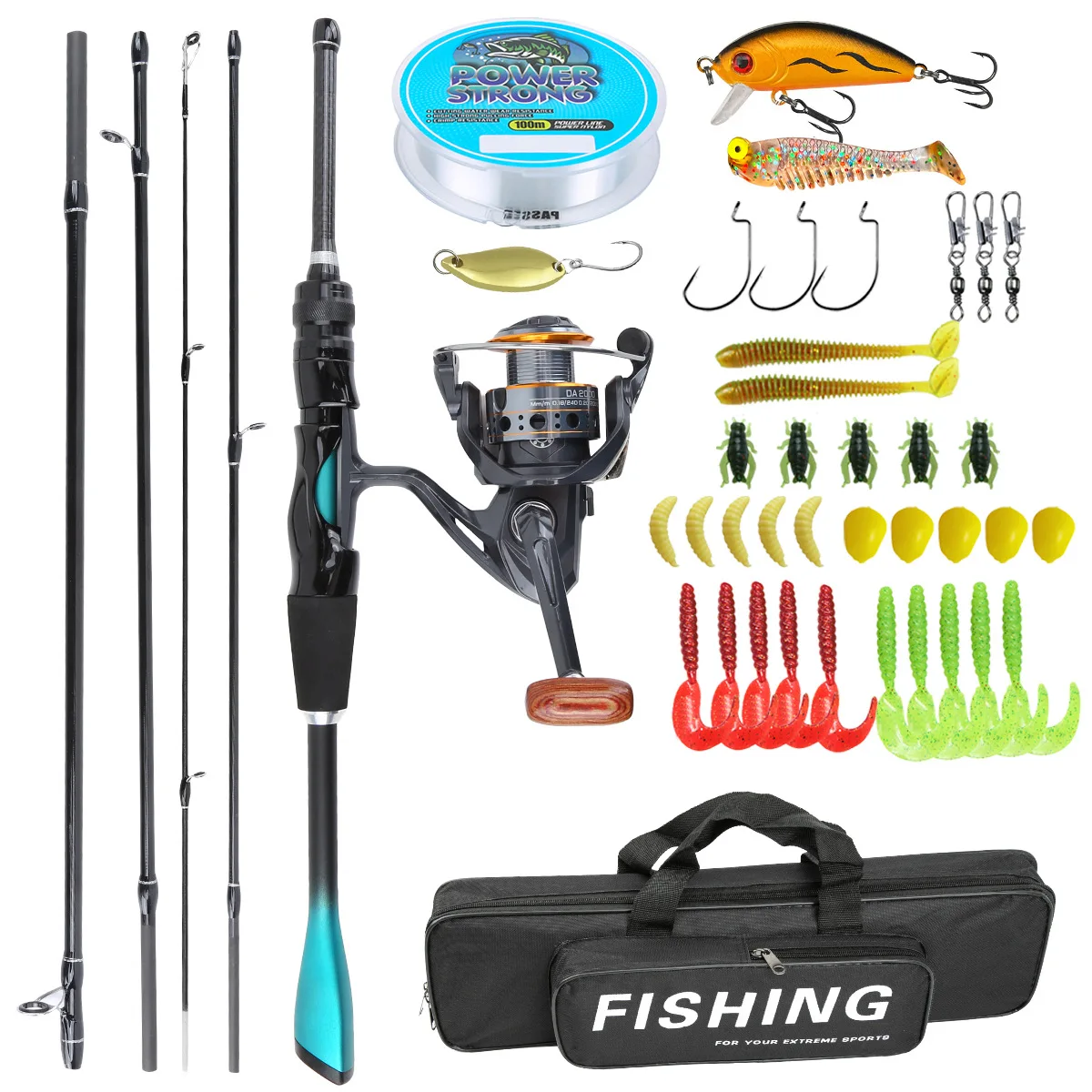 Fishing Rod Carbon Fiber - Canna da pesca in fibra di