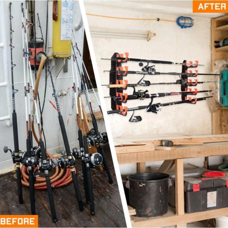 Portacanne da pesca da parete  - Fishing Rod Rack recensione e prezzo