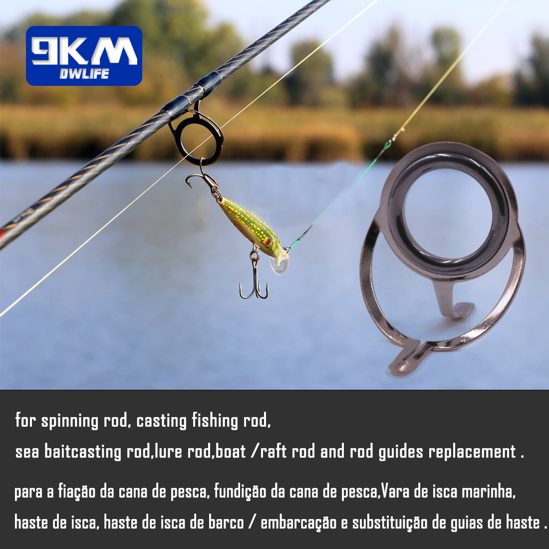 Guida per canna da pesca 9 ~ 2 - Fishing Rod Tip Replacement recensione e prezzo