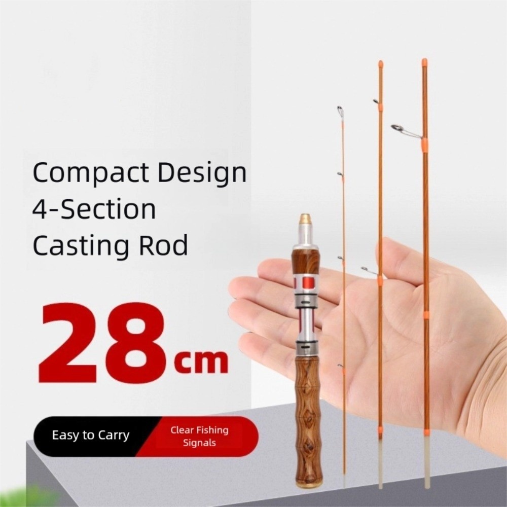 Canna da Pesca Spinning a 4 Se - Fishing Rod Carbon Fiber recensione e prezzo