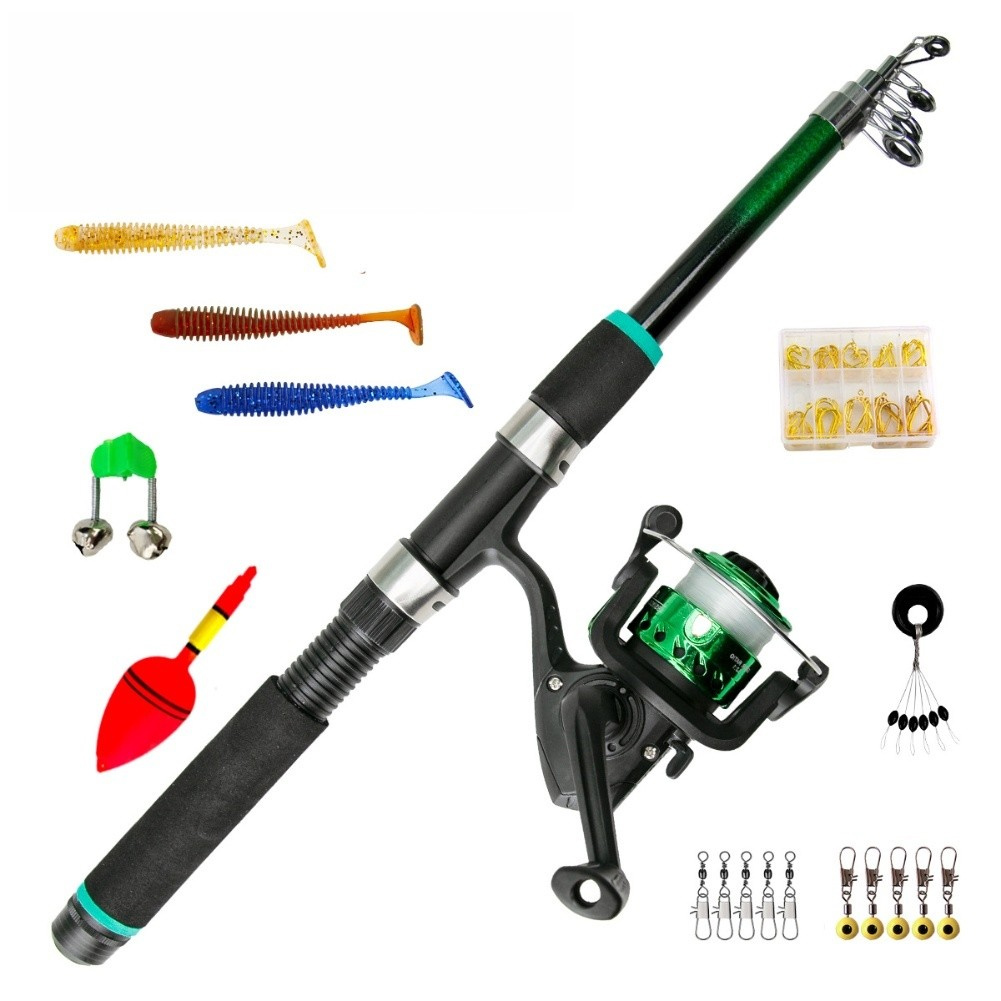 Canna da Pesca Compatta con Mu - Fishing Rod Combo recensione e prezzo
